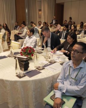 Attendees at the National LeadIT Workshop on Steel held to facilitate deliberations on Low Carbon Transition of the Steel sector in India