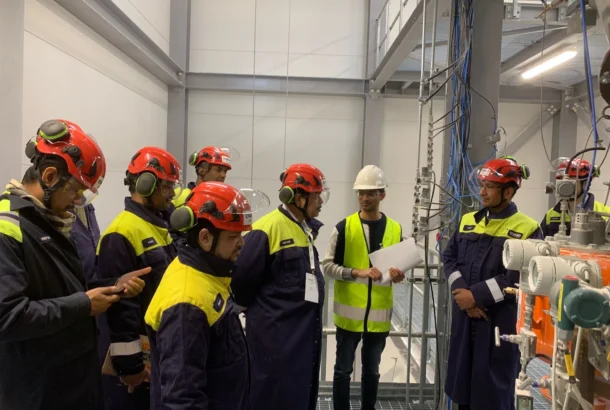 Site visit to SaltX Technology, Hofors, Sweden.