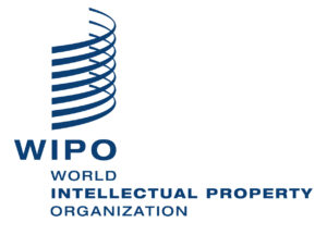 wipo logo e blue
