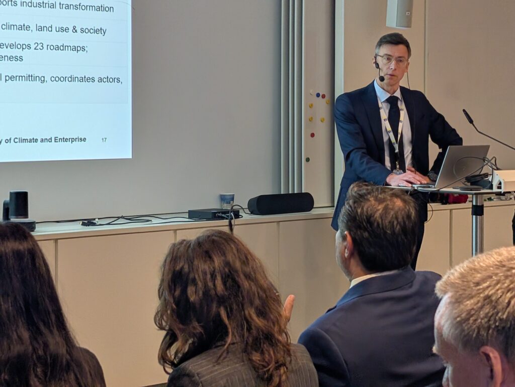 Patrik Brodd, Director General, Climate Action, Swedish Ministry of Climate & Enterprise. Photo: Jane Birch/LeadIT