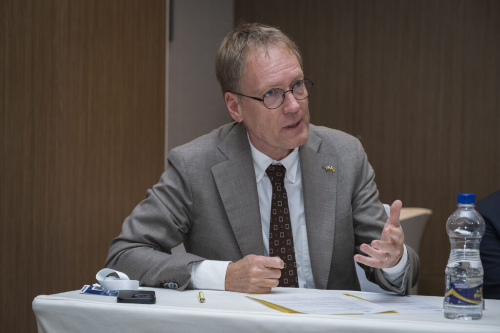 Johan Romare, Deputy Ambassador, Embassy of Sweden, Ethiopia. Photo: Geremew Tigabu