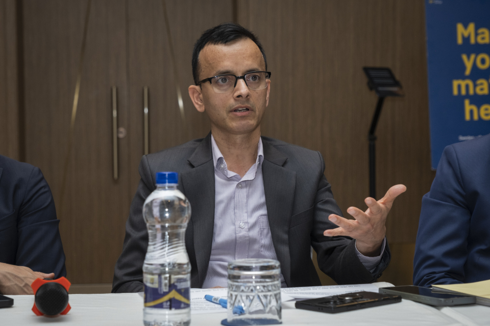 Rajeev Ranjan, Embassy of India, Ethiopia. Photo: Geremew Tigabu