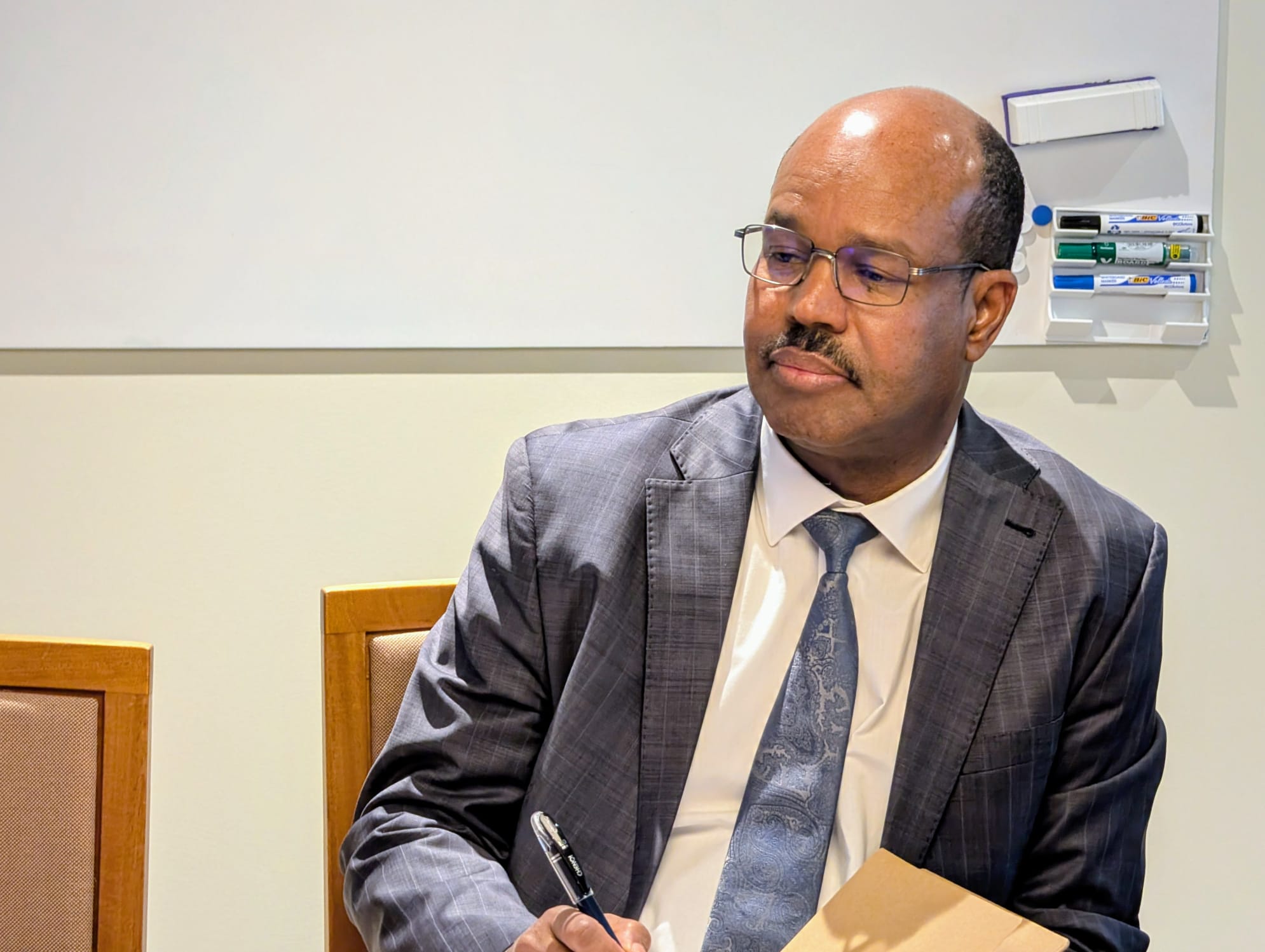 Hassan Mohammed, State Minister, Ministry of Industry, Ethiopia. Photo: Jane Birch/LeadIT