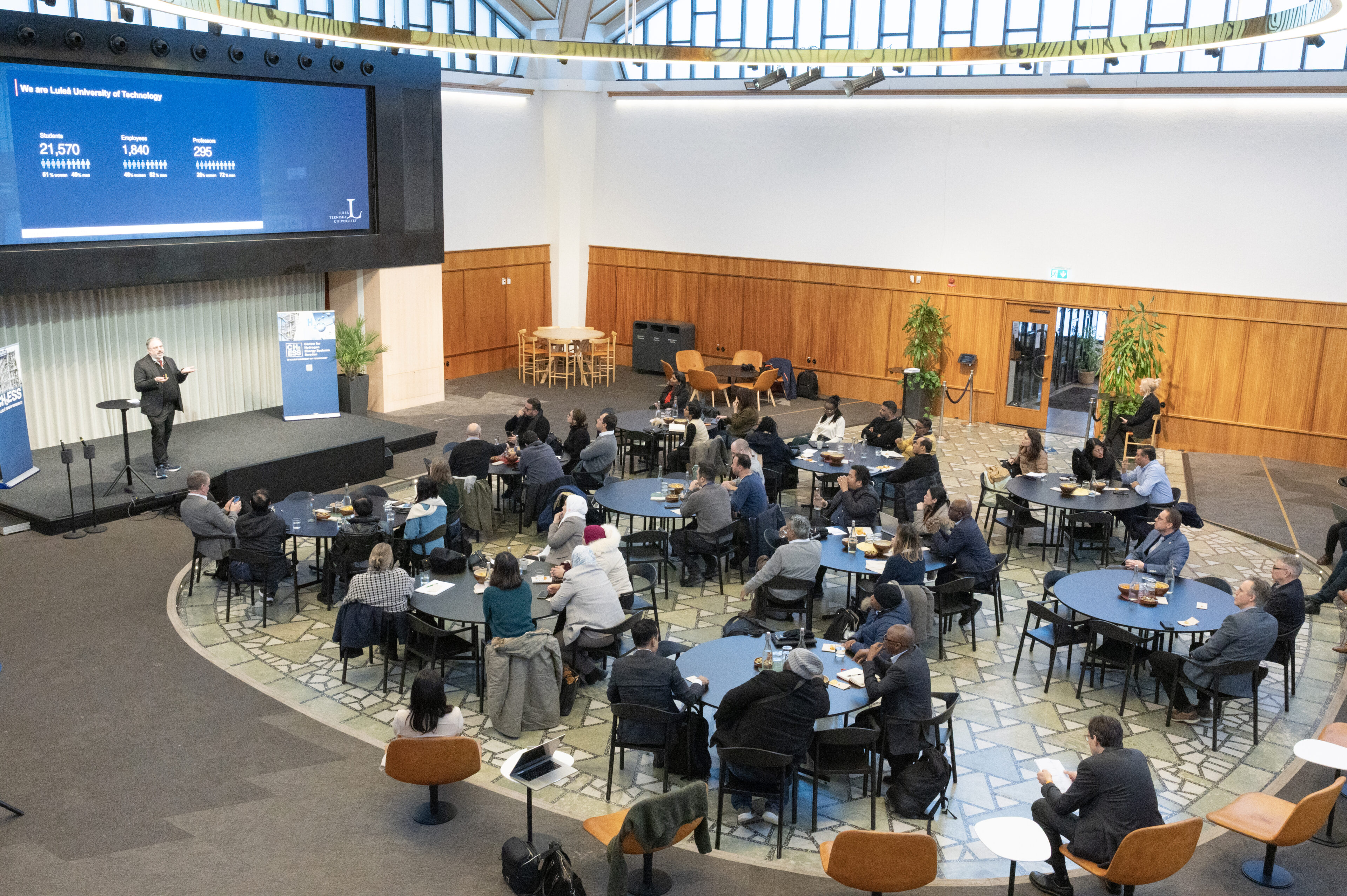 Visit to CH2ESS Photo: Staffan Westerlund/LTU